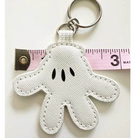 Disney Mickey Mouse Mini Backpack Card Holder Key Ring Bag Charm Black Red NWOT - Picture 11 of 13